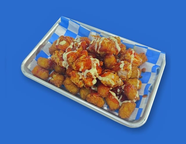 SWEET & SOUR CHICKEN TOTS.